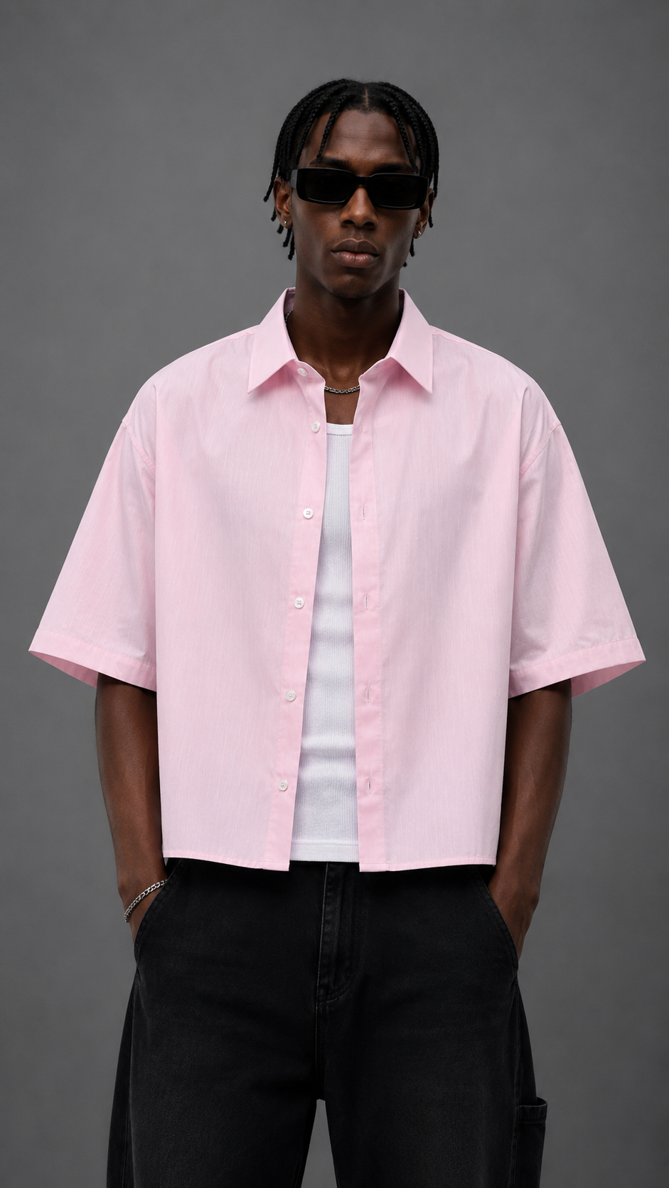 CAMICIA BOXY PINK