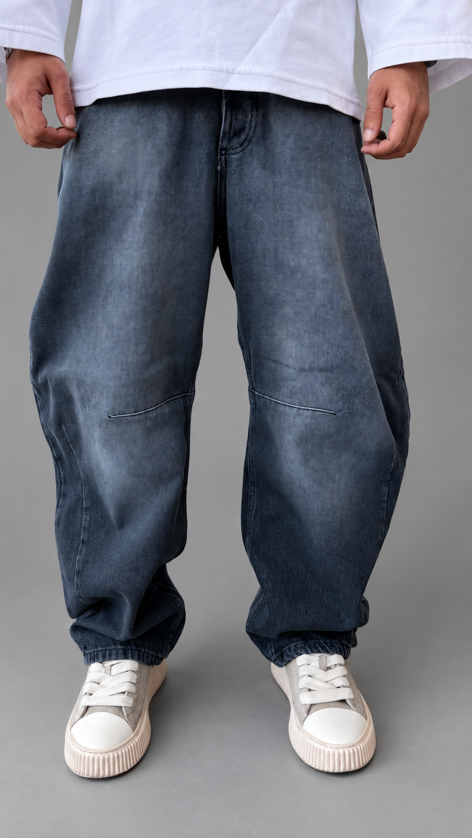 JEANS BK81 GREY