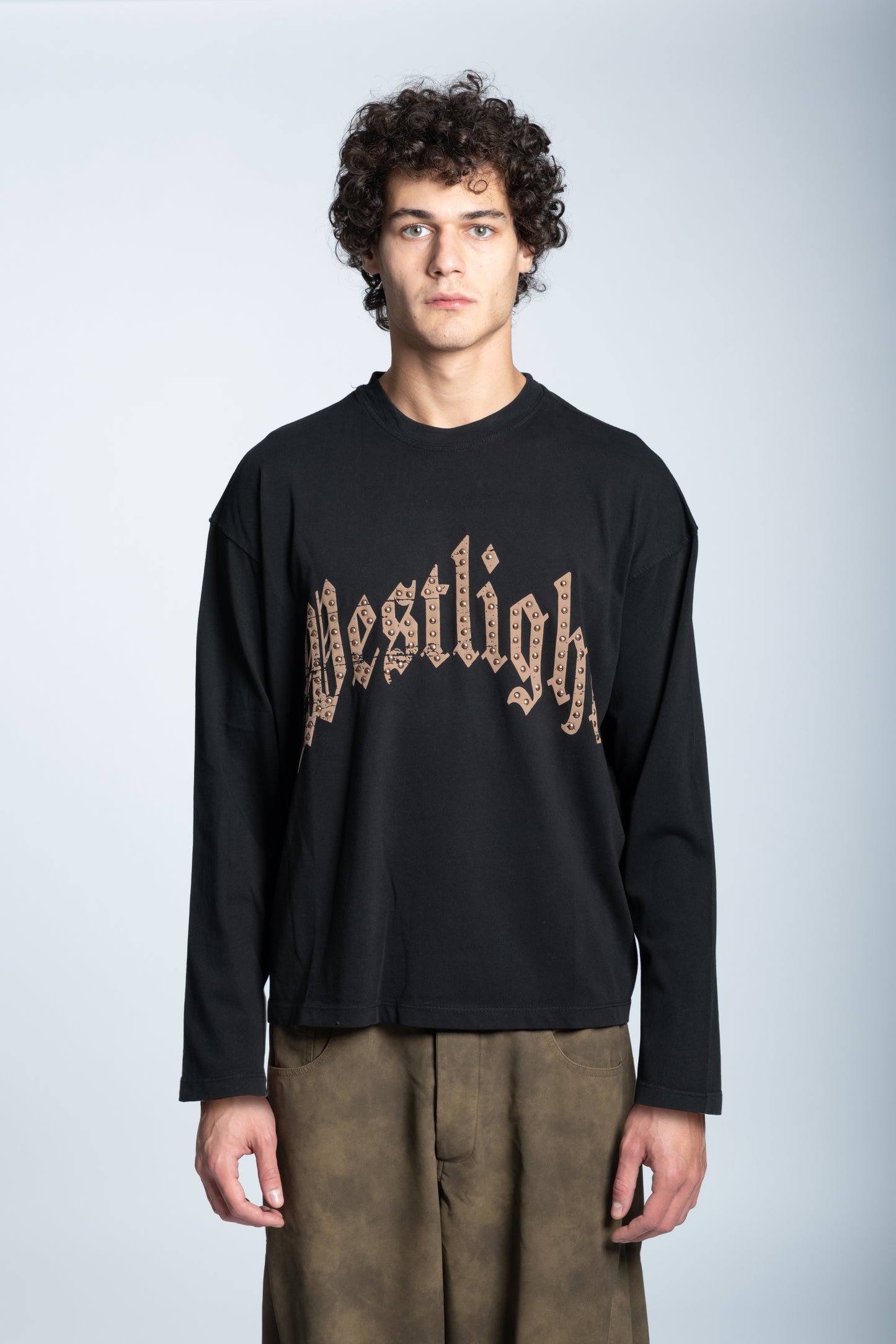 T-SHIRT LONGSLEEVE WEST LIGHT BLACK