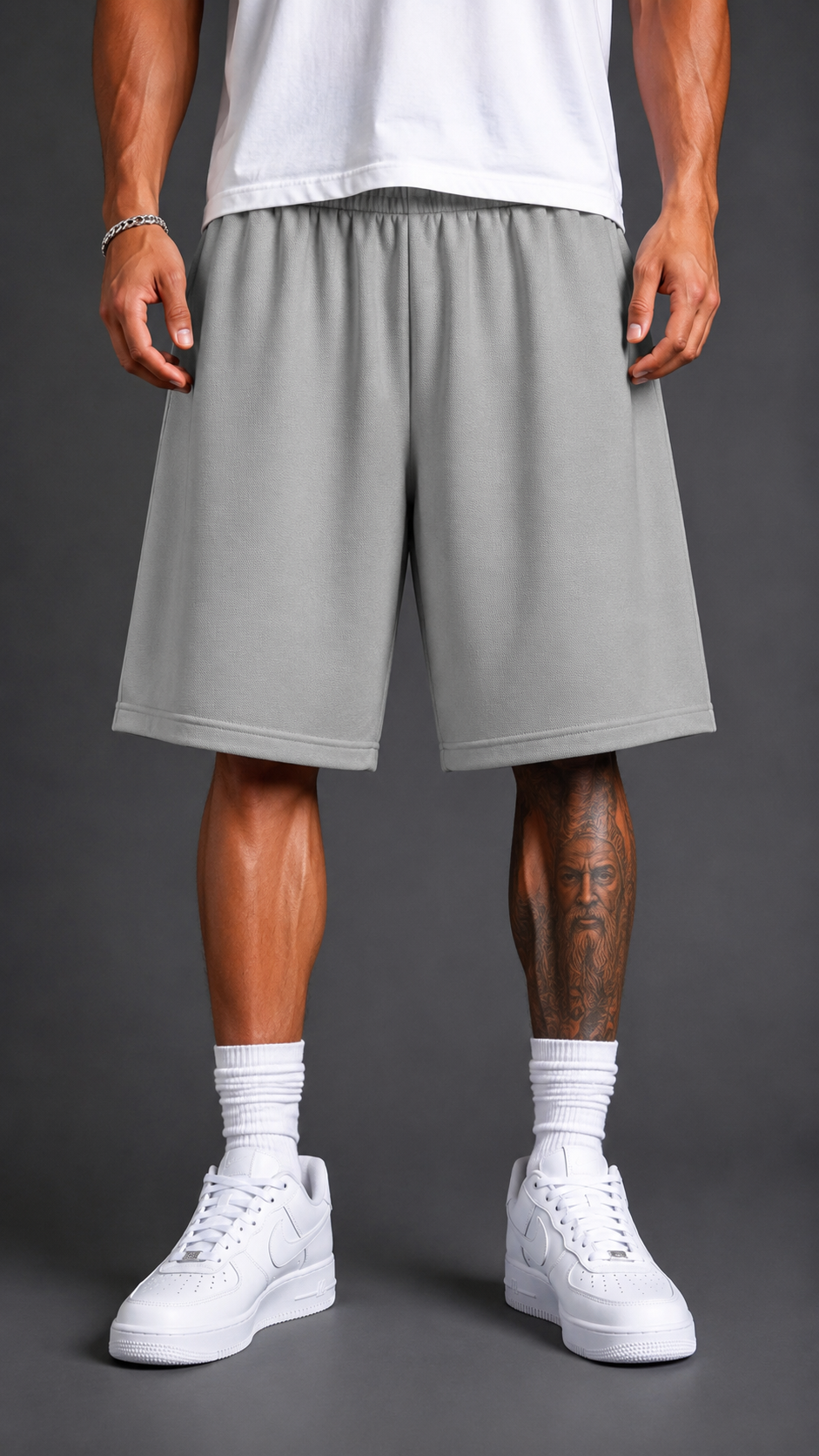 SHORTS ARCV BASIC PREMIUM GREY