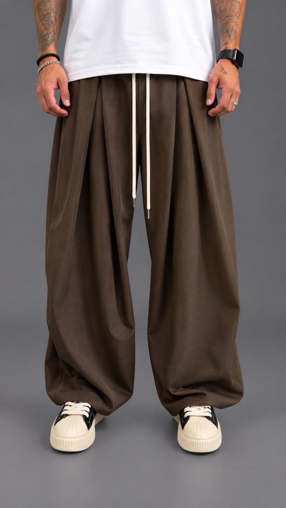 PANTALONE PENCES TOKYO BROWN