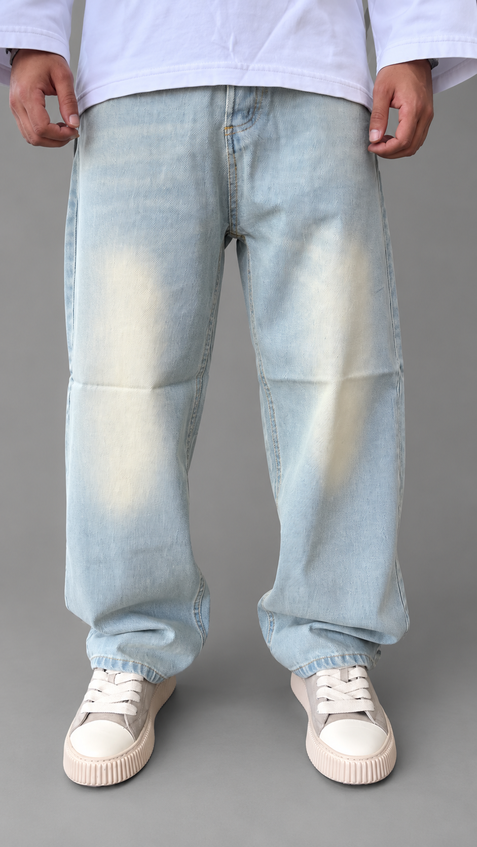 JEANS QCK102 SABBIATO