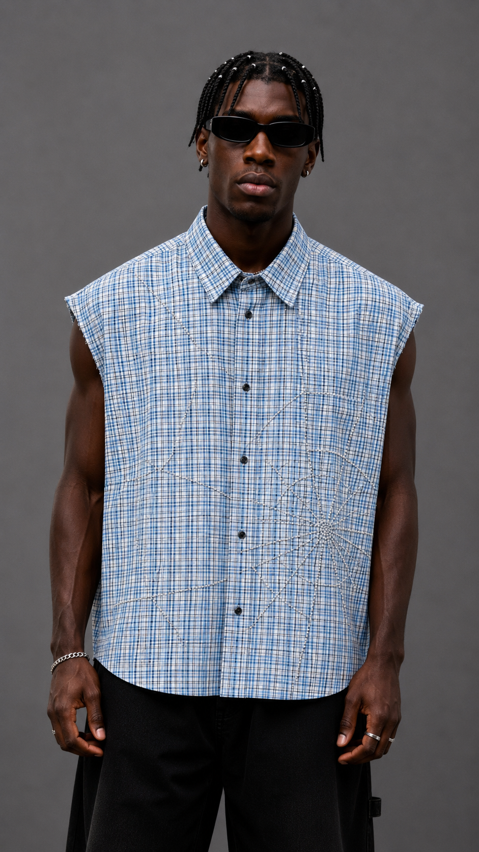 CAMICIA SPIDERWEB SKY