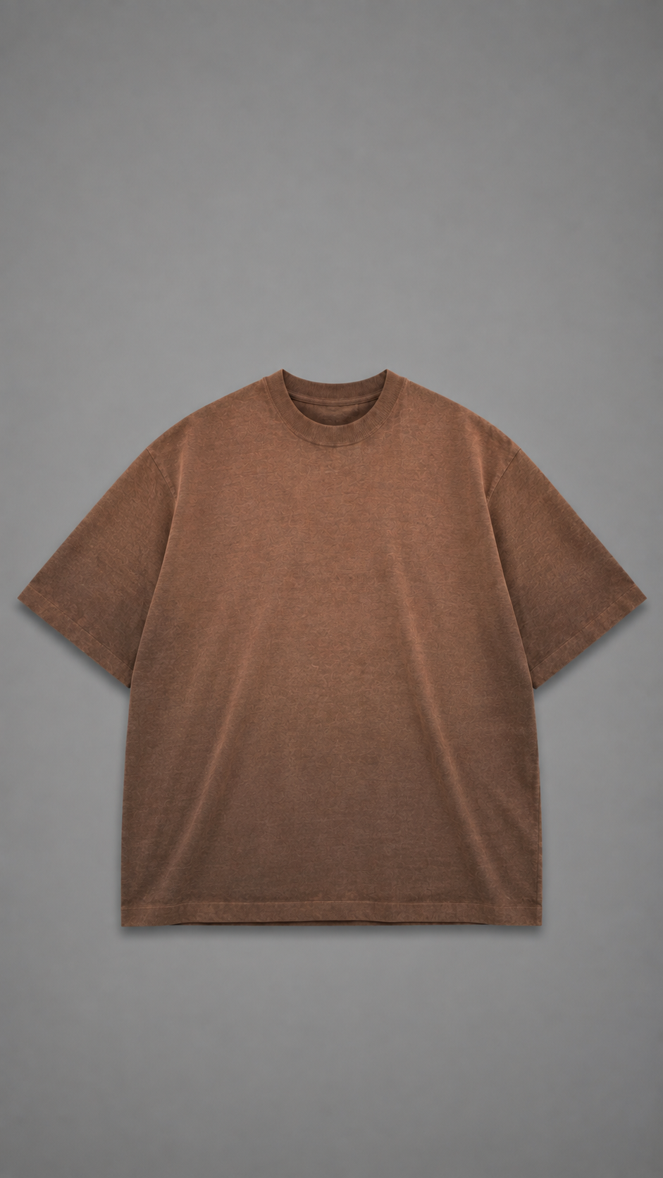 T-SHIRT IN FILO COFFEE
