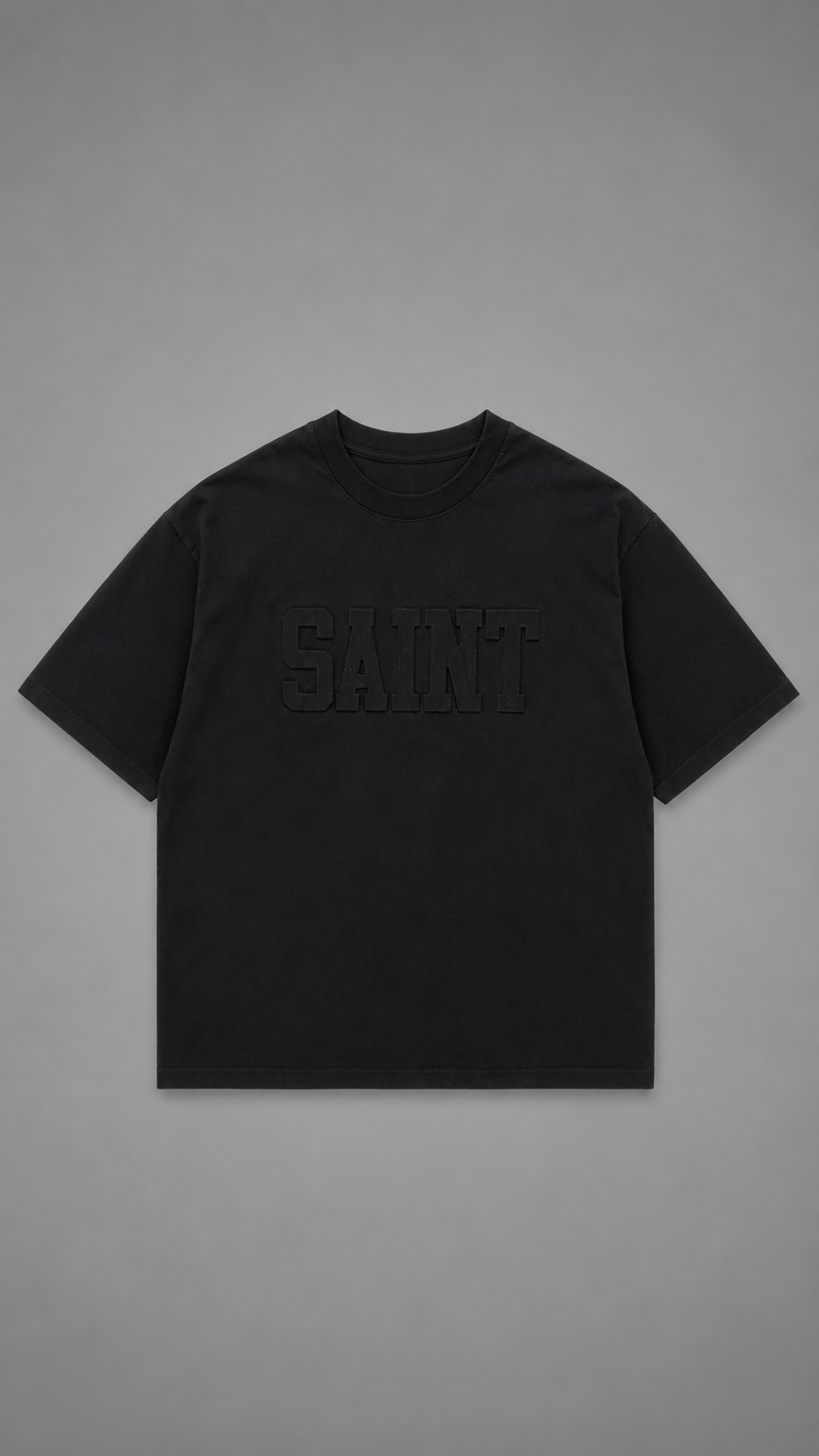 T-SHIRT SAINT AF BLACK