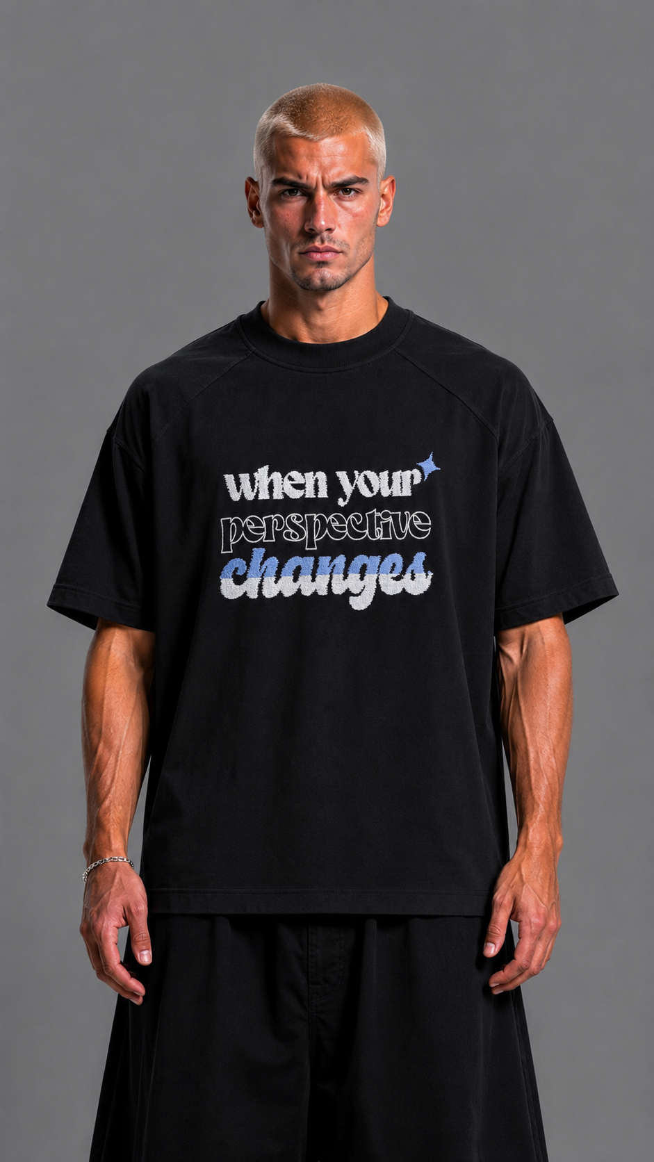 T-SHIRT CHANGES BLACK