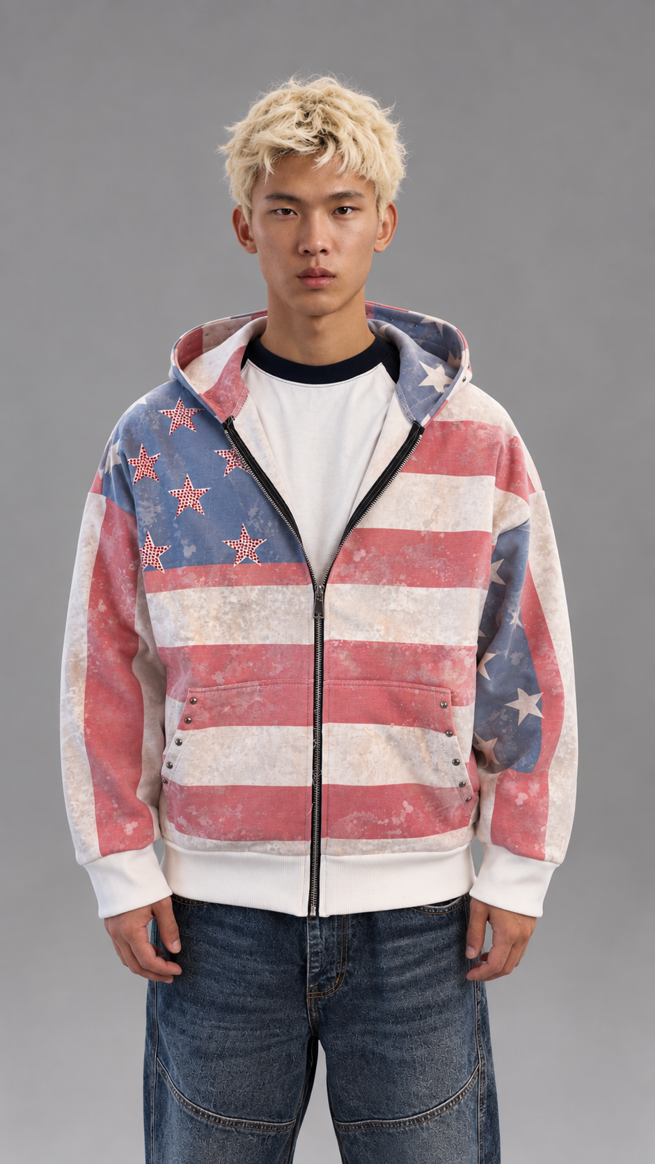 FELPA AMERICA BNK RED