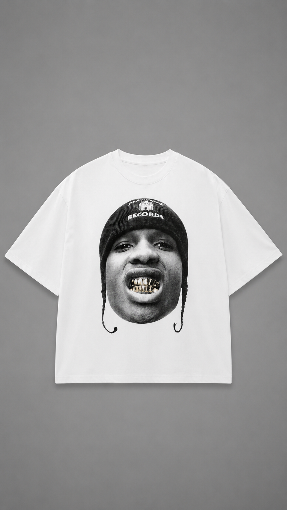 T-SHIRT RECORDS WHITE