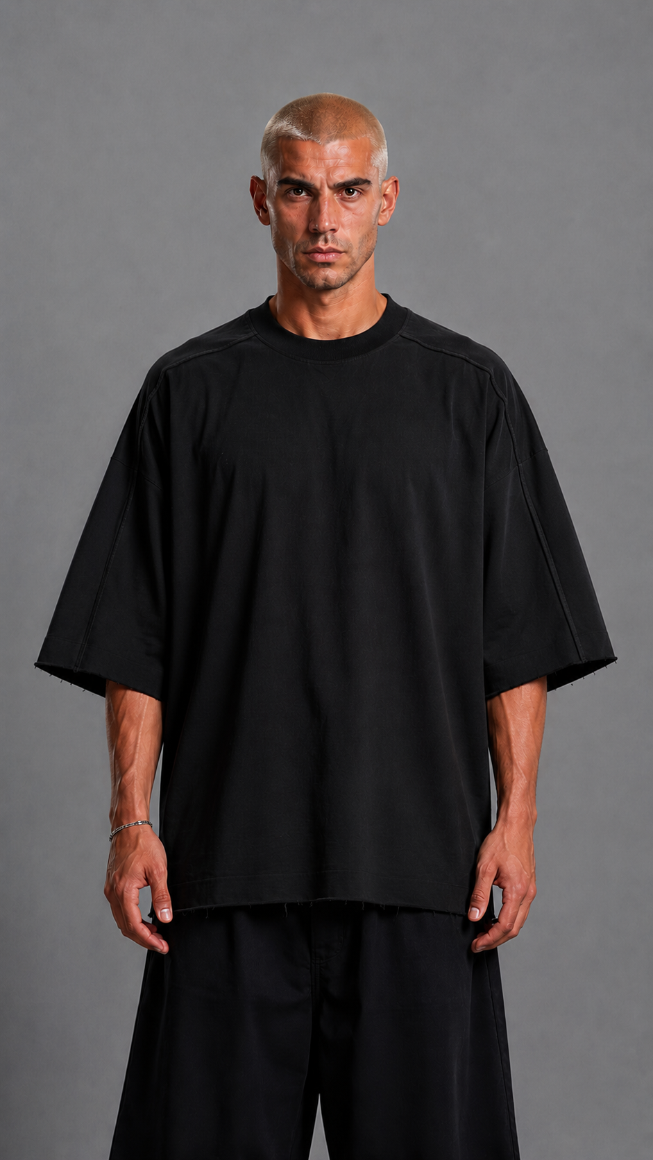 T-SHIRT BODRUM PRESENT BLACK