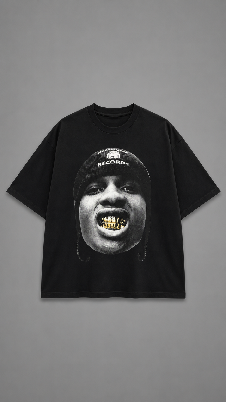 T-SHIRT RECORDS BLACK