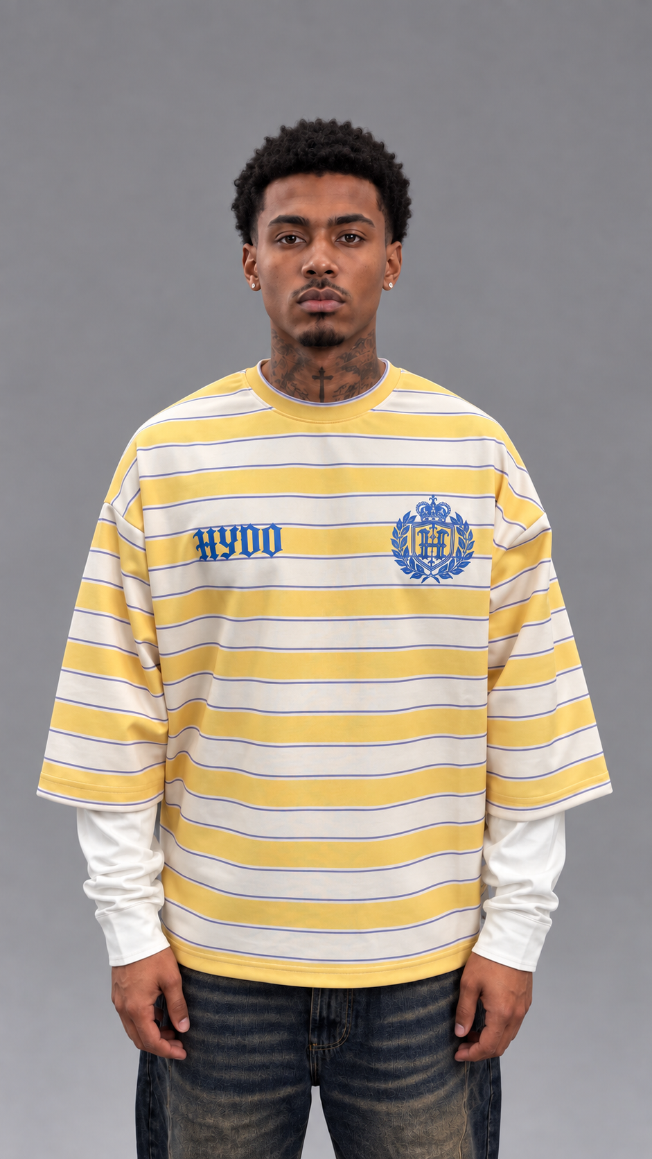 T-SHIRT DOUBLESLEEVE GUILE YELLOW