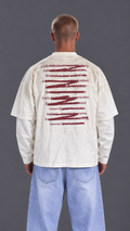 T-SHIRT DOUBLESLEEVE AW HOMME WHITE