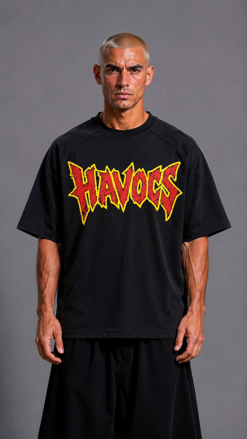 T-SHIRT HAVOCS BLACK
