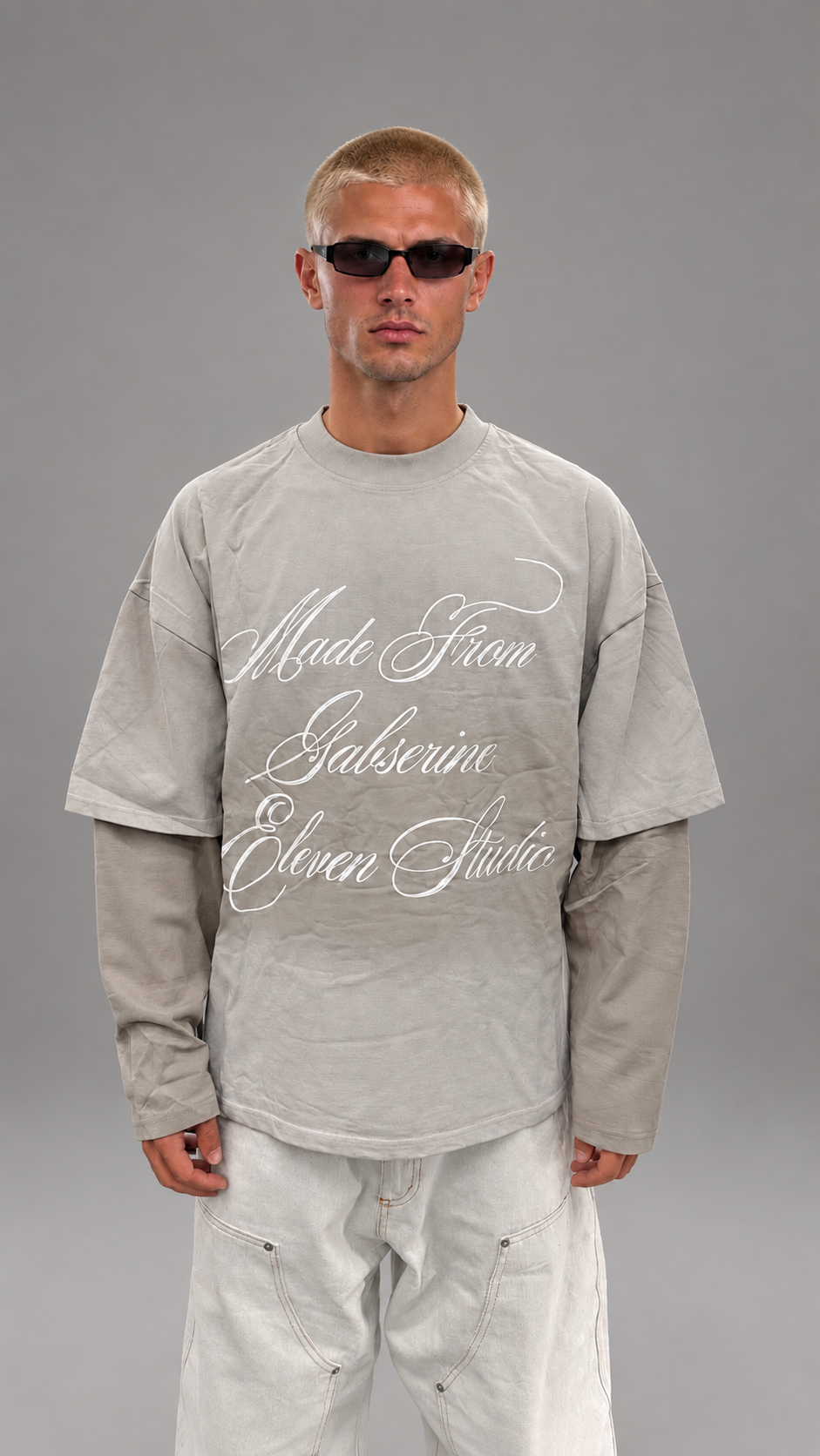 T-SHIRT DOUBLESLEEVE GABSERINE BEIGE
