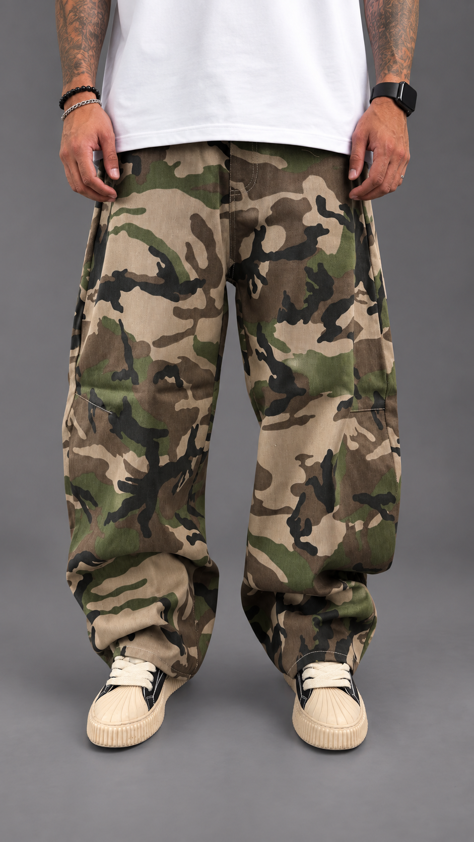 PANTALONE BALOON MIMETICO