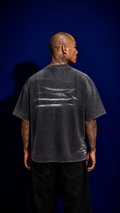 T-SHIRT WASHED BLACK