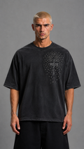 T-SHIRT CHICANO DIAMOND DEPENDENCIA BLACK