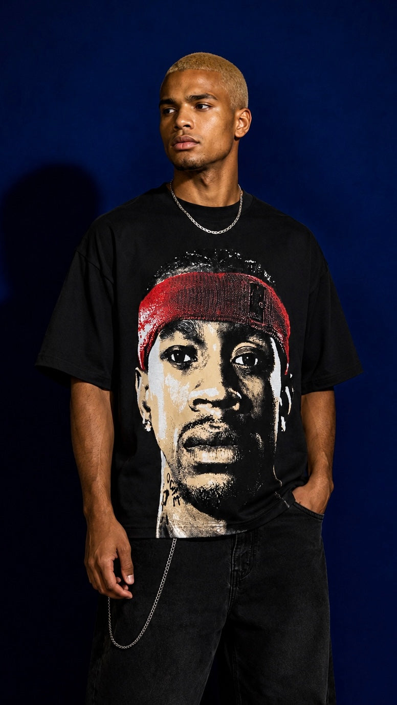 T-SHIRT NBA BLACK