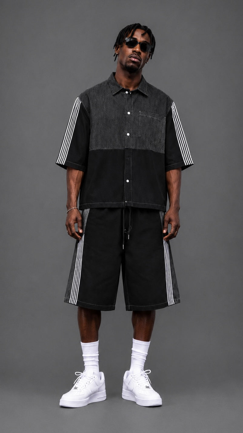 COORDINATO DOUBLE TRPW BLACK