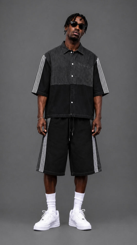 COORDINATO DOUBLE TRPW BLACK