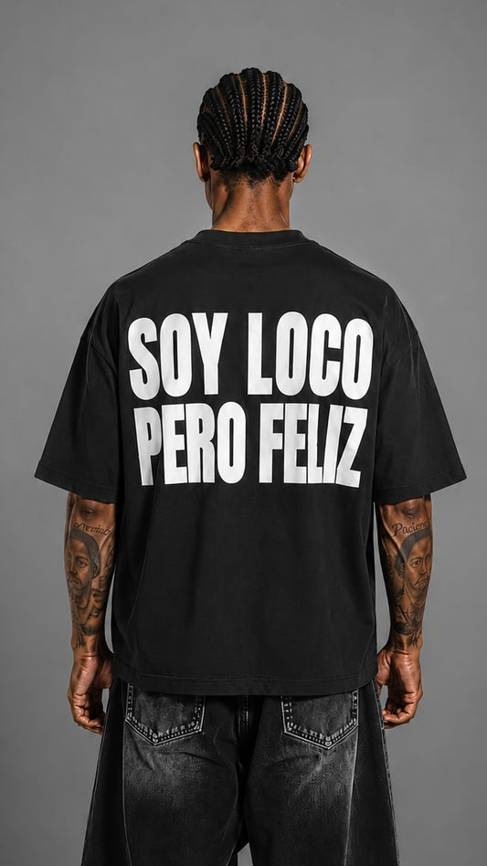T-SHIRT SOY LOCO BLACK