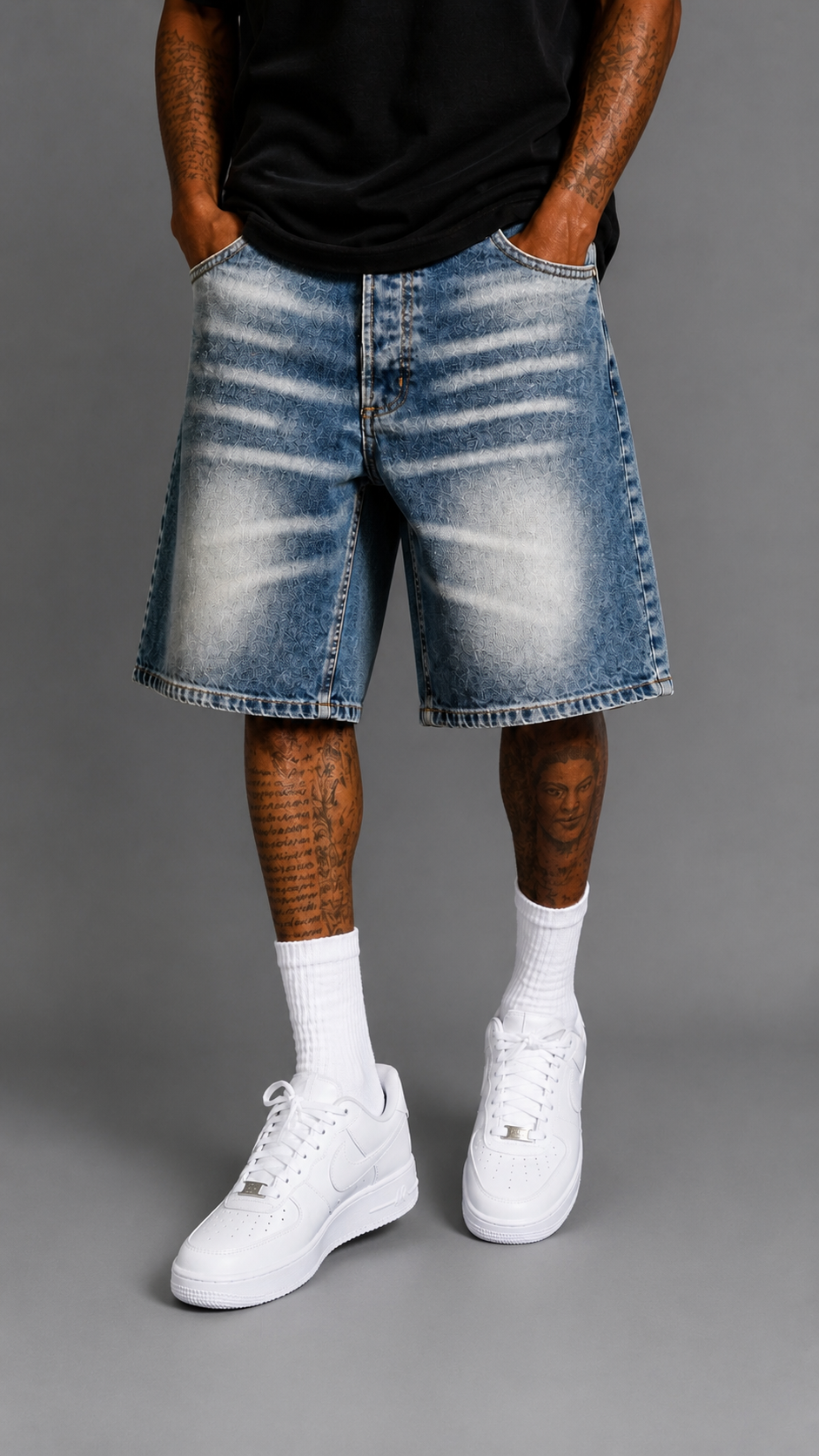 SHORTS IN DENIM PS2133