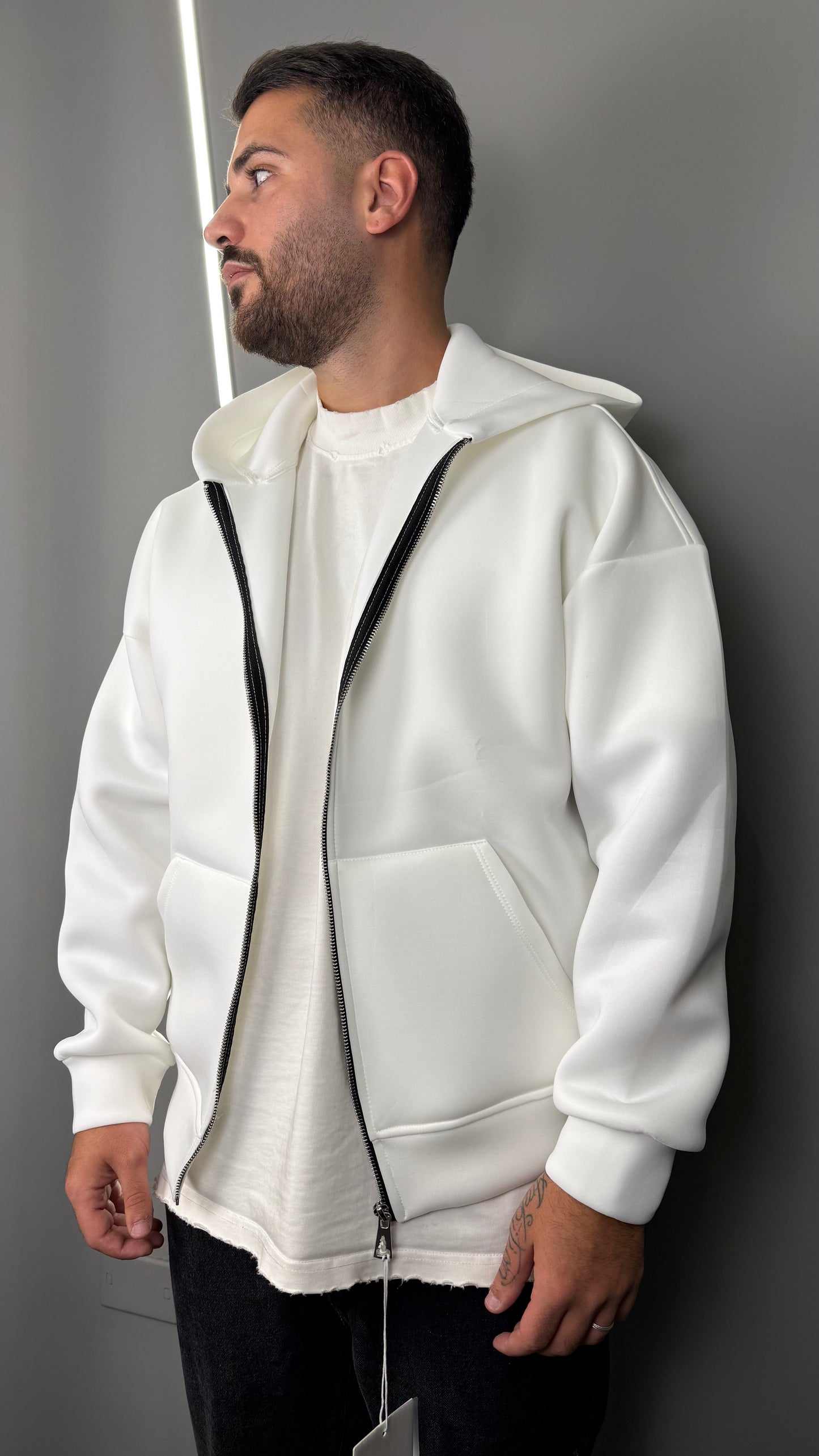 FELPA SCUBA CON CAPPUCCIO