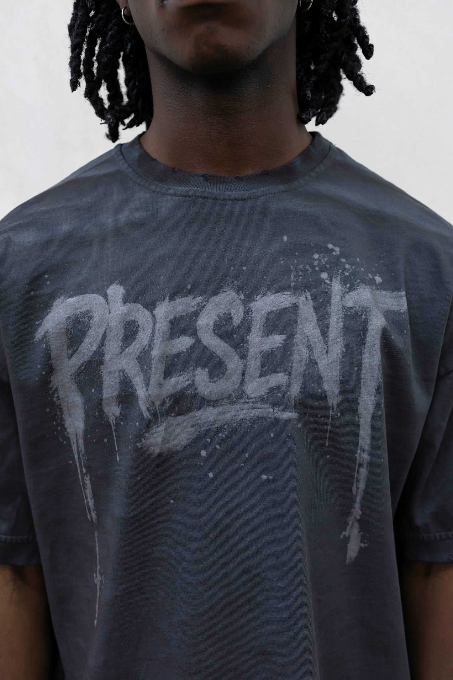 T-SHIRT WASHED E STAMPA