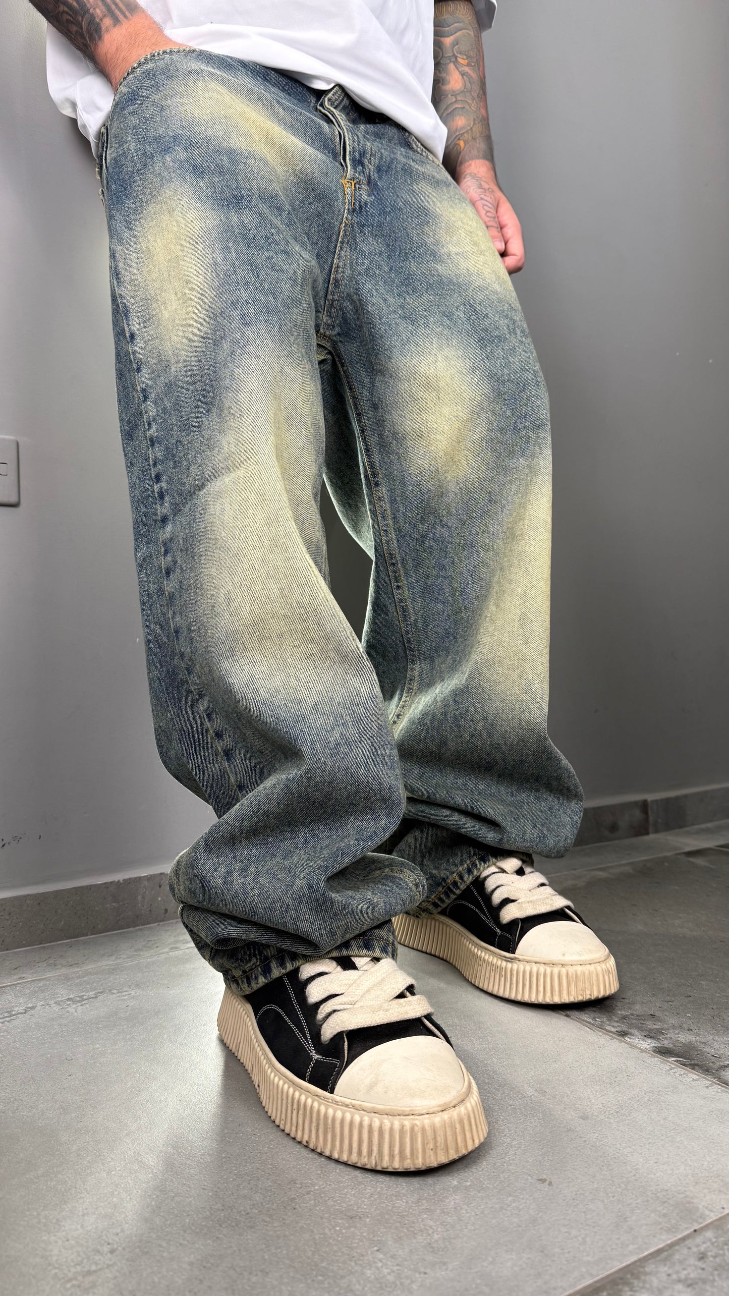 JEANS BAGGY SABBIATO J007