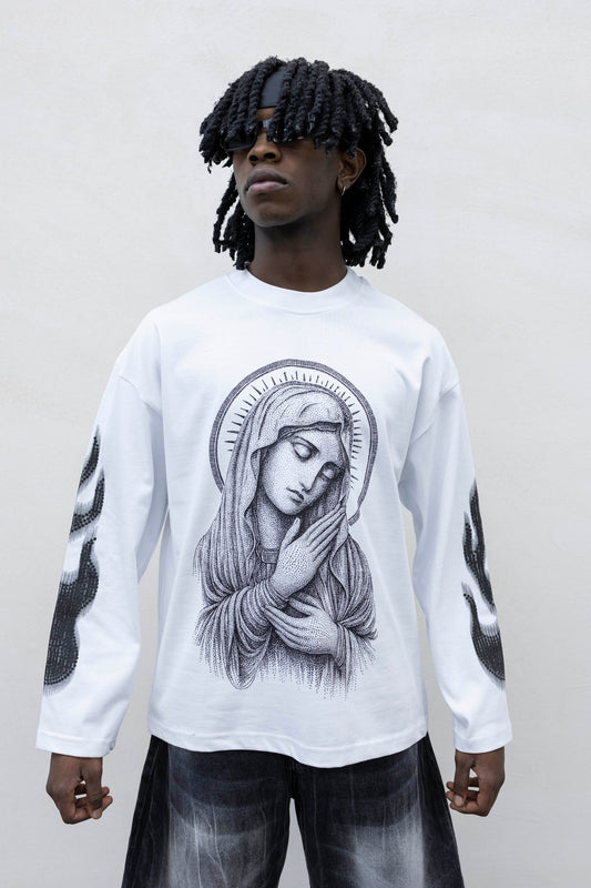 T-SHIRT LONG SLEEVE VIRGIN