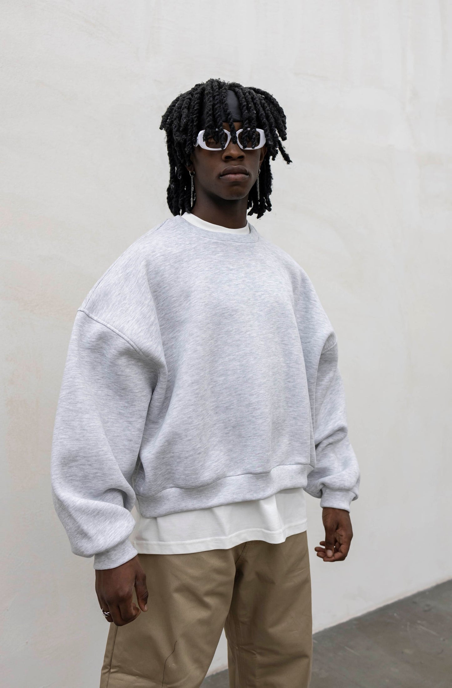 FELPA OVER CREWNECK PRESENT DAY