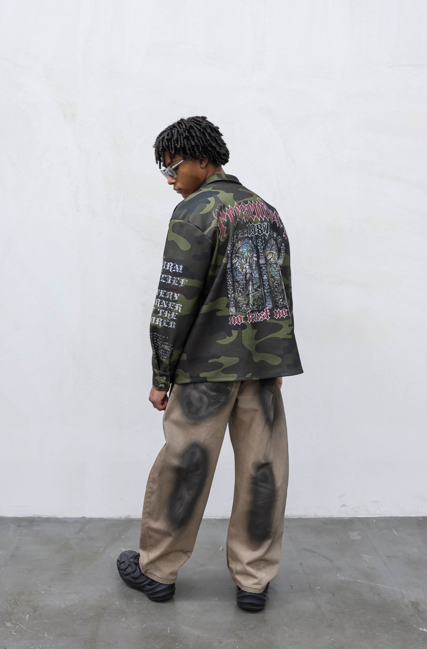 JACKET NO TRUST CAMOU