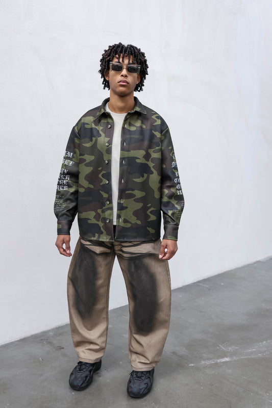 JACKET NO TRUST CAMOU