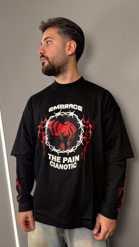 T-SHIRT DOUBLE SLEEVE EMBRACE