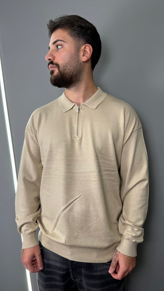 POLO MEZZA ZIP