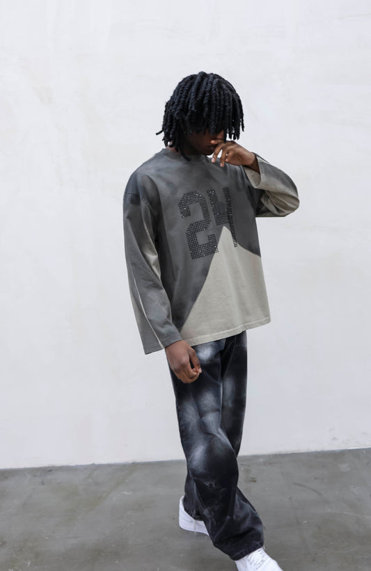 T-SHIRT LONGSLEEVE 24 DARK BEIGE