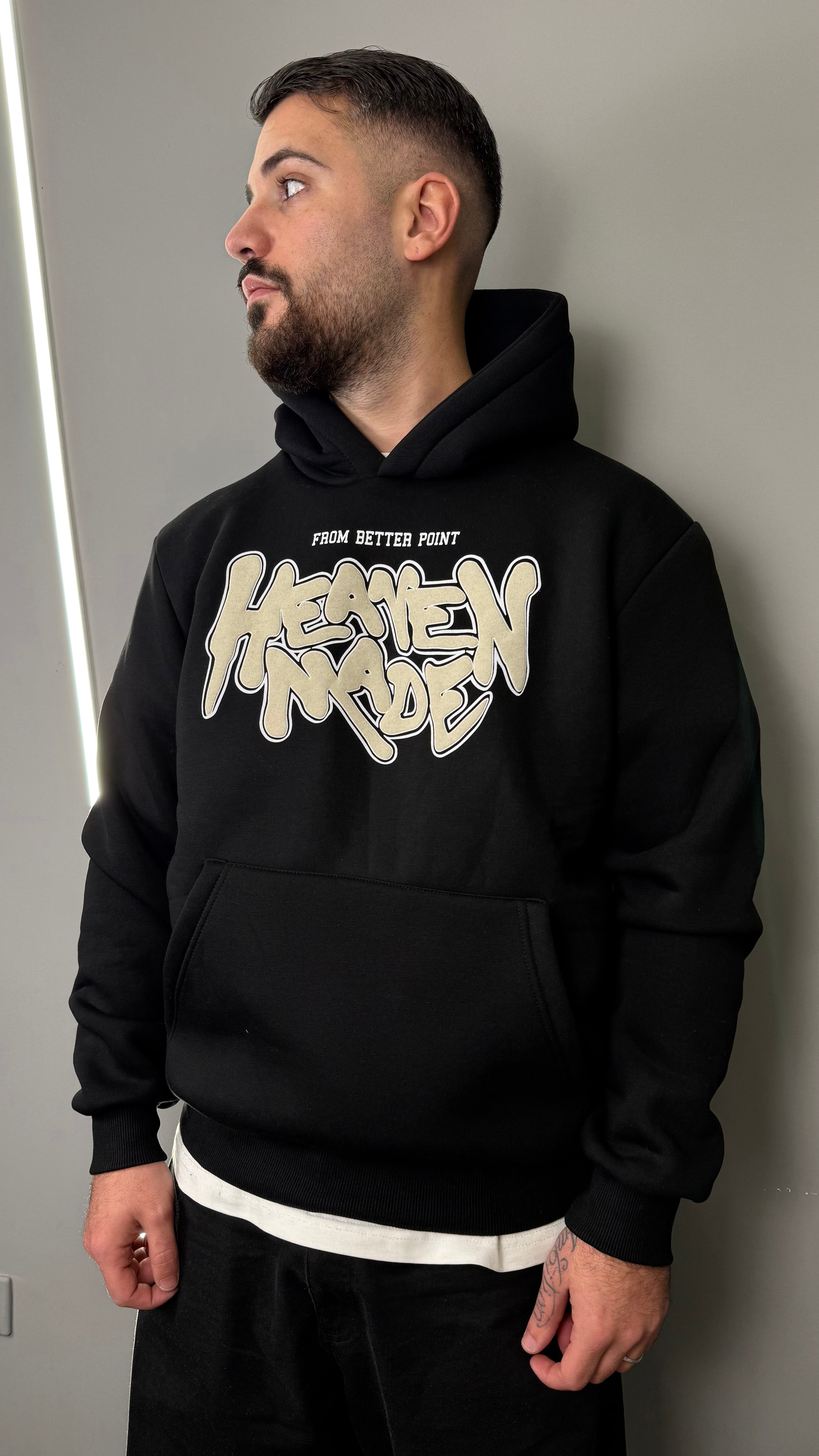 FELPA STAMPA HEAVEN MADE