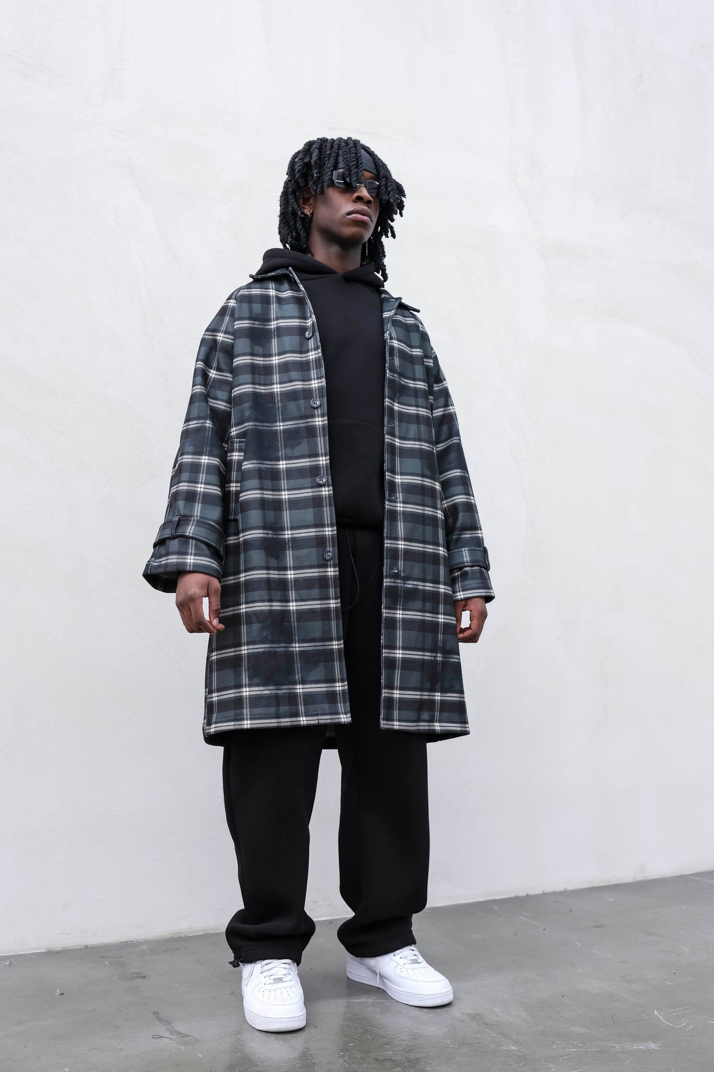CAPPOTTO CHECK BLACK