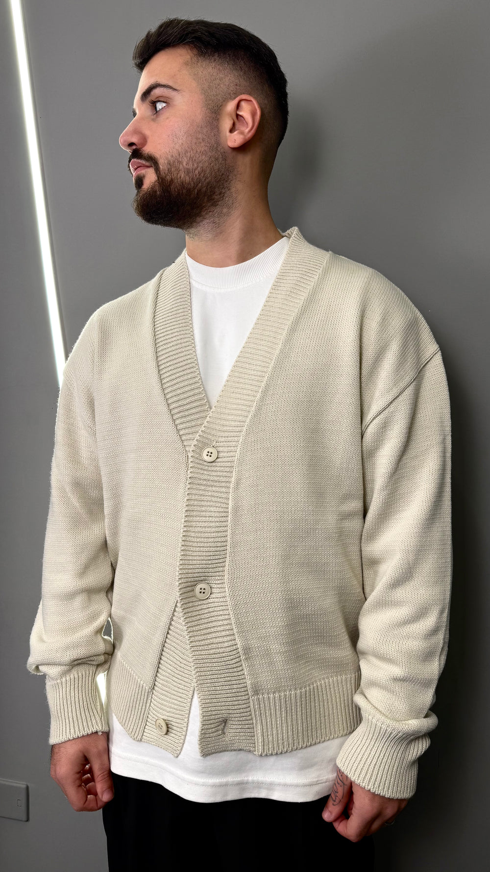 CARDIGAN ARCHIIVE CREAM
