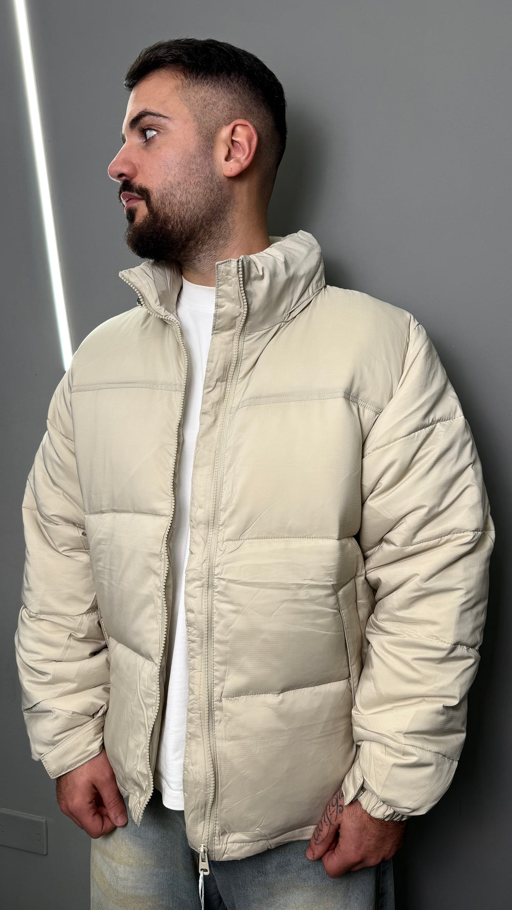 BOMBER AW CREAM