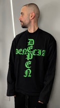T-SHIRT LONGSLEEVE DEPENDENCIA BLACK RTB02