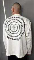 T-SHIRT LONGSLEEVE DEPENDENCIA WHITE RTB02