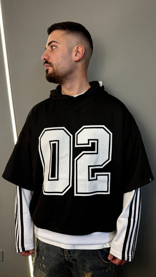 FELPA DOUBLE 02 BLACK