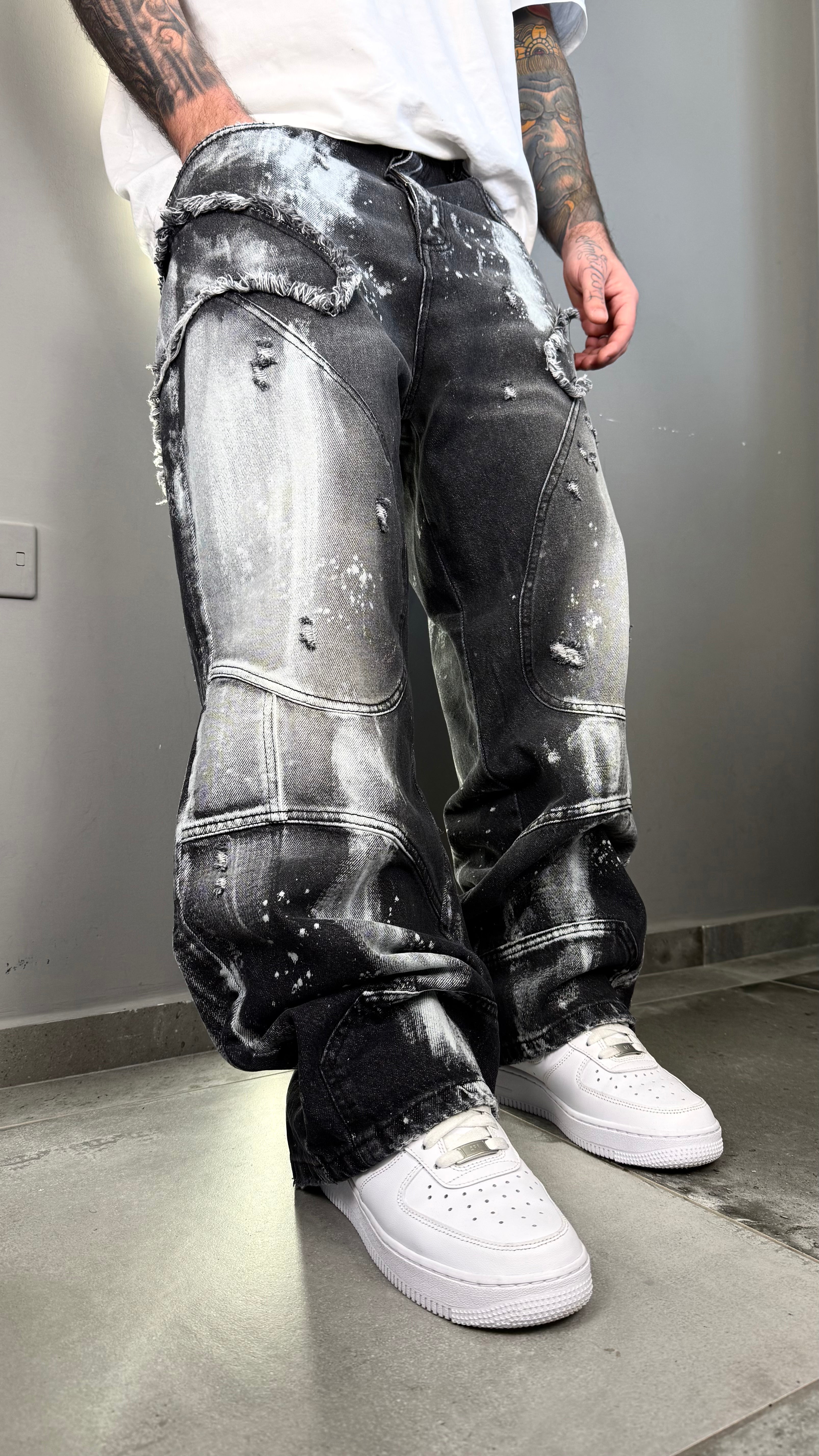 JEANS SUPERBAGGY 425 BLACK