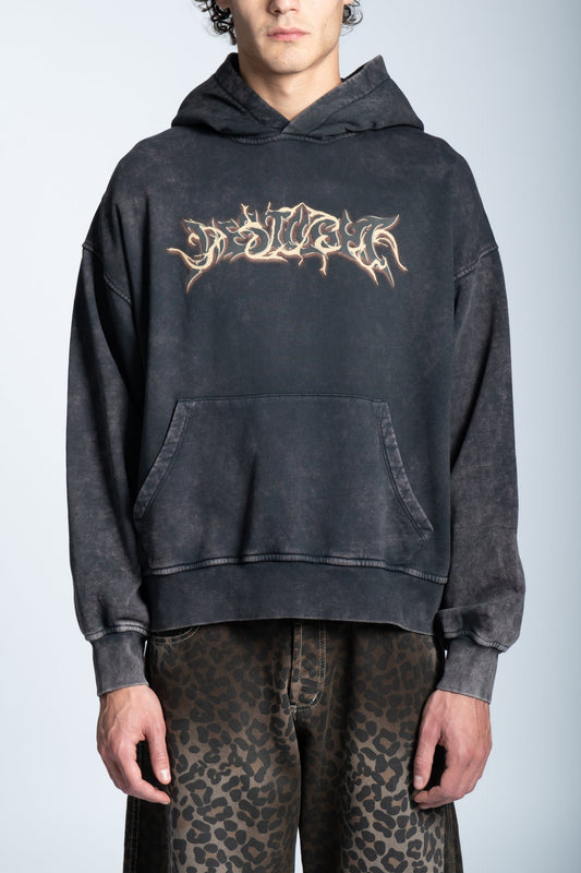 FELPA WEST LIGHT MARMO BLACK