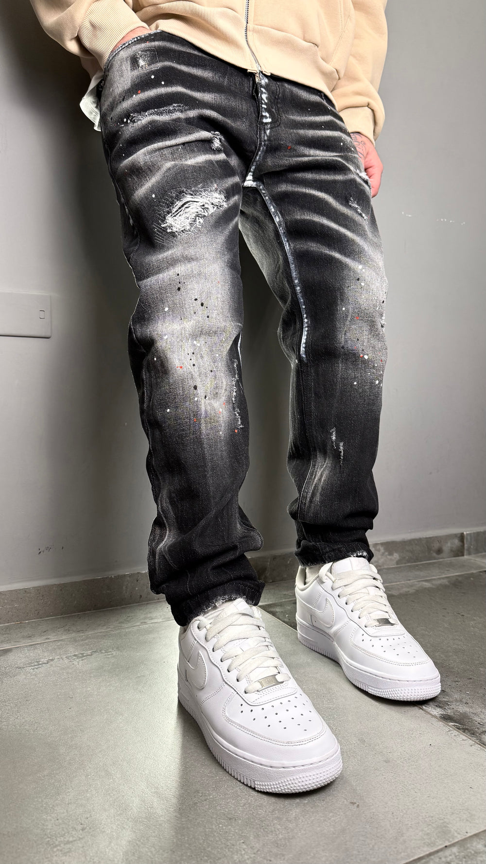 JEANS CIANOTIC NEW FIT VL/7 BLACK