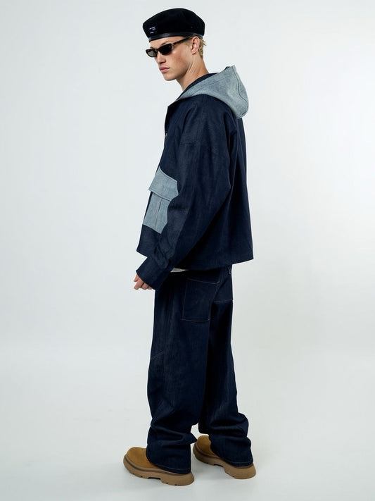 COORDINATO DENIM BLACK CIRCUS