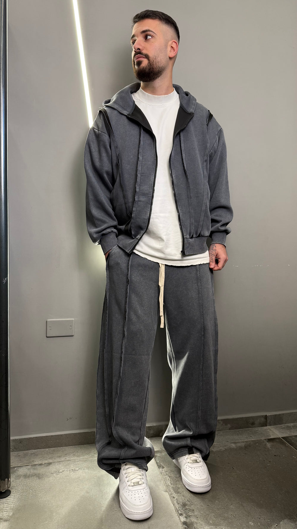 TUTA WASHED BM DARK GREY