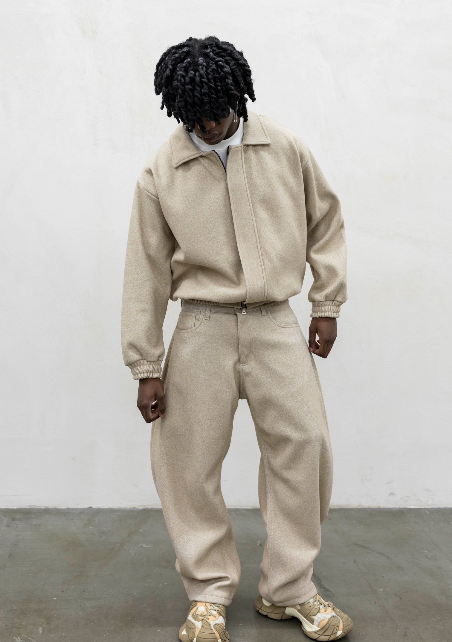 COORDINATO JACKET BEIGE