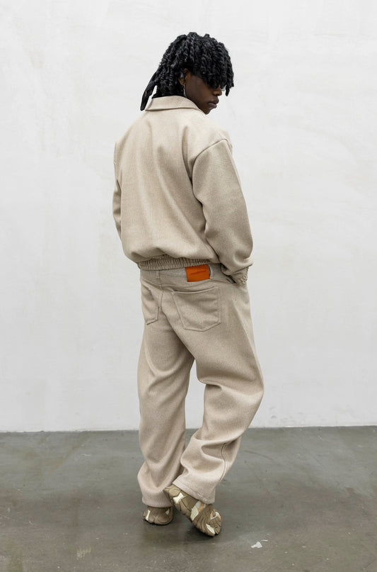 COORDINATO JACKET BEIGE